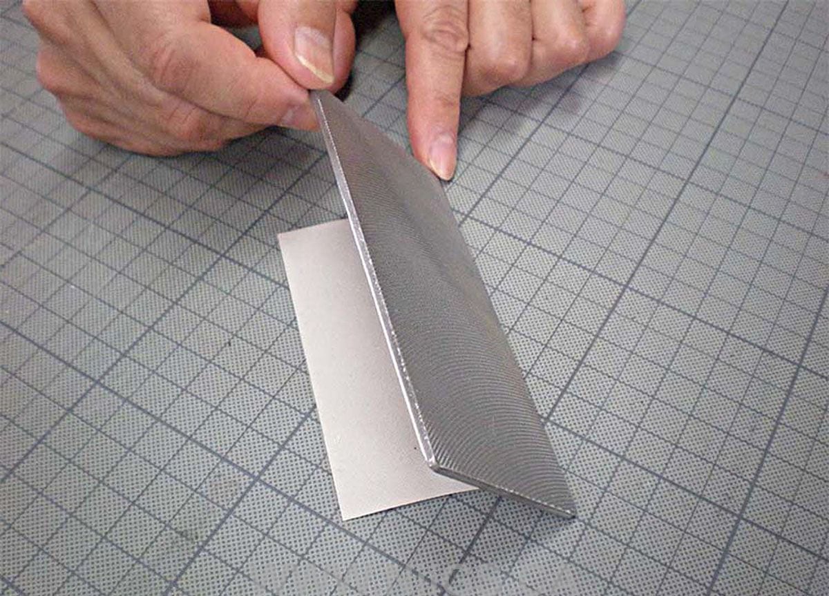 Shimomura Alec Itasan-Combi Stainless Steel Table File