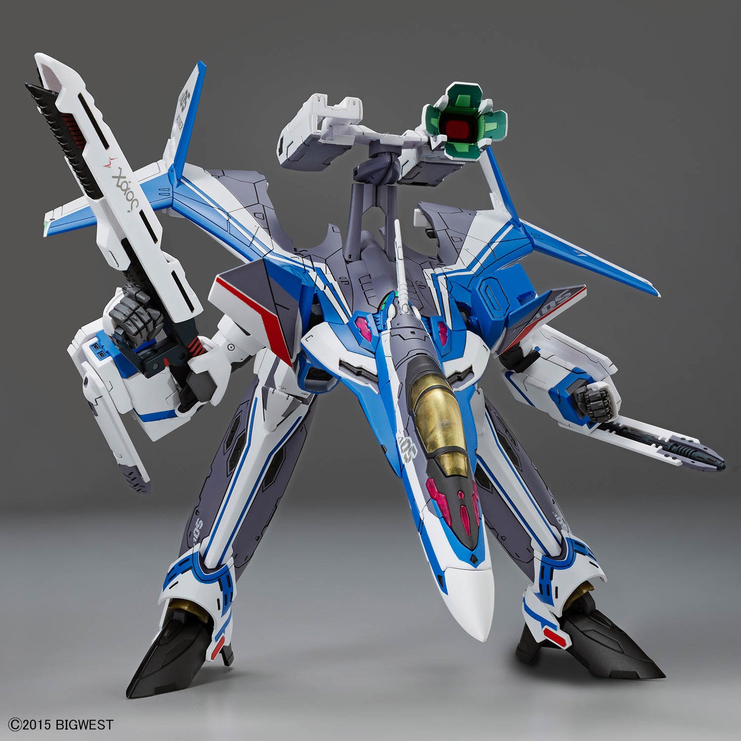 BANDAI HOBBY HG 1/100 VF-31J SIEGFRIED(HAYATE IMMELMANN USE) Deluxe Set