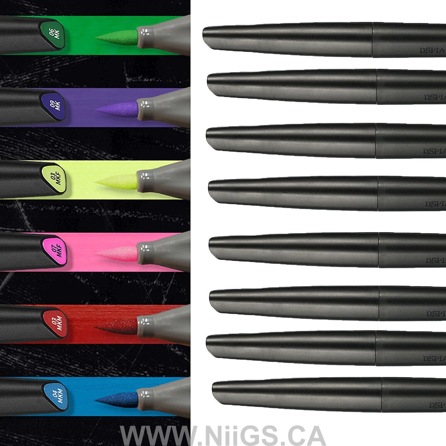 Dspiae Marker Pen Soft Tipped Water-Based Marker