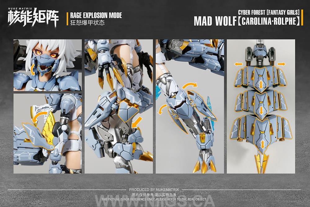 Nuke Matrix Cyber Forest Fantasy Girls Mad Wolf