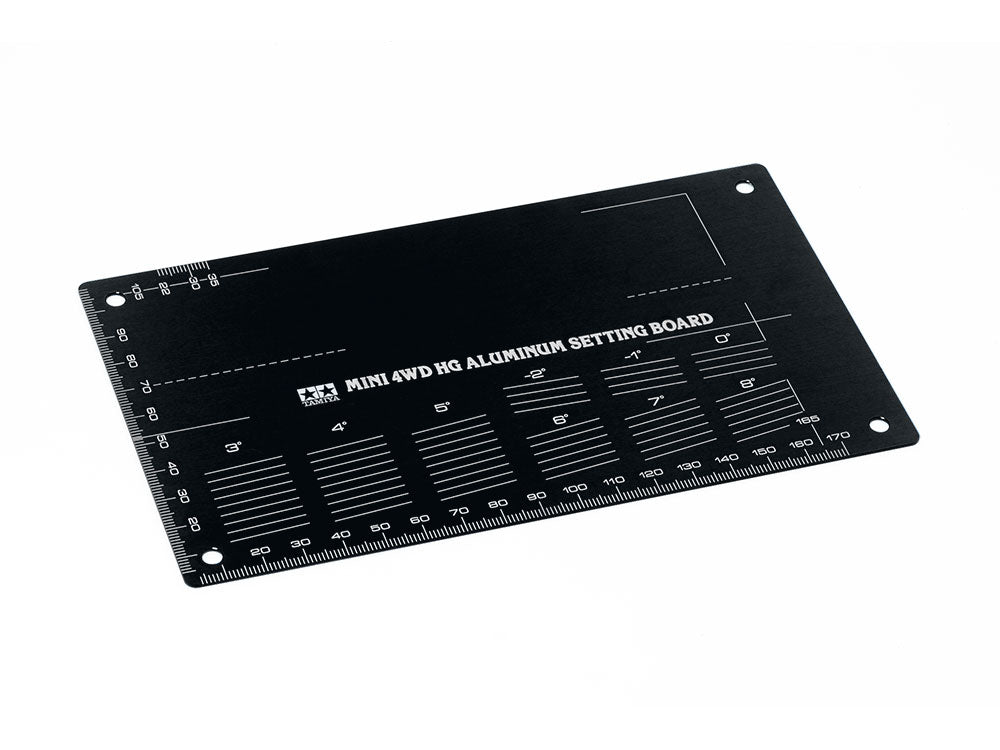Tamiya 1/32 MINI 4WD HG Aluminum Setting Board (Black)