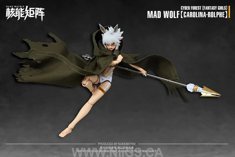 Nuke Matrix Cyber Forest Fantasy Girls Mad Wolf