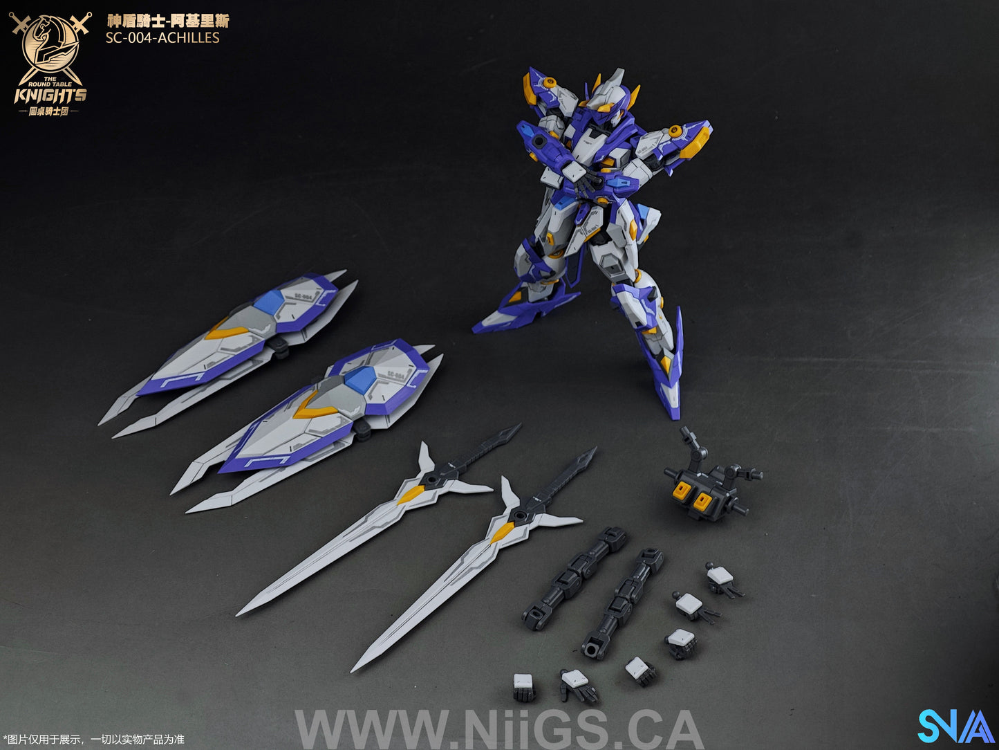 SNAA 1/144 Round Table Knights -Achilles