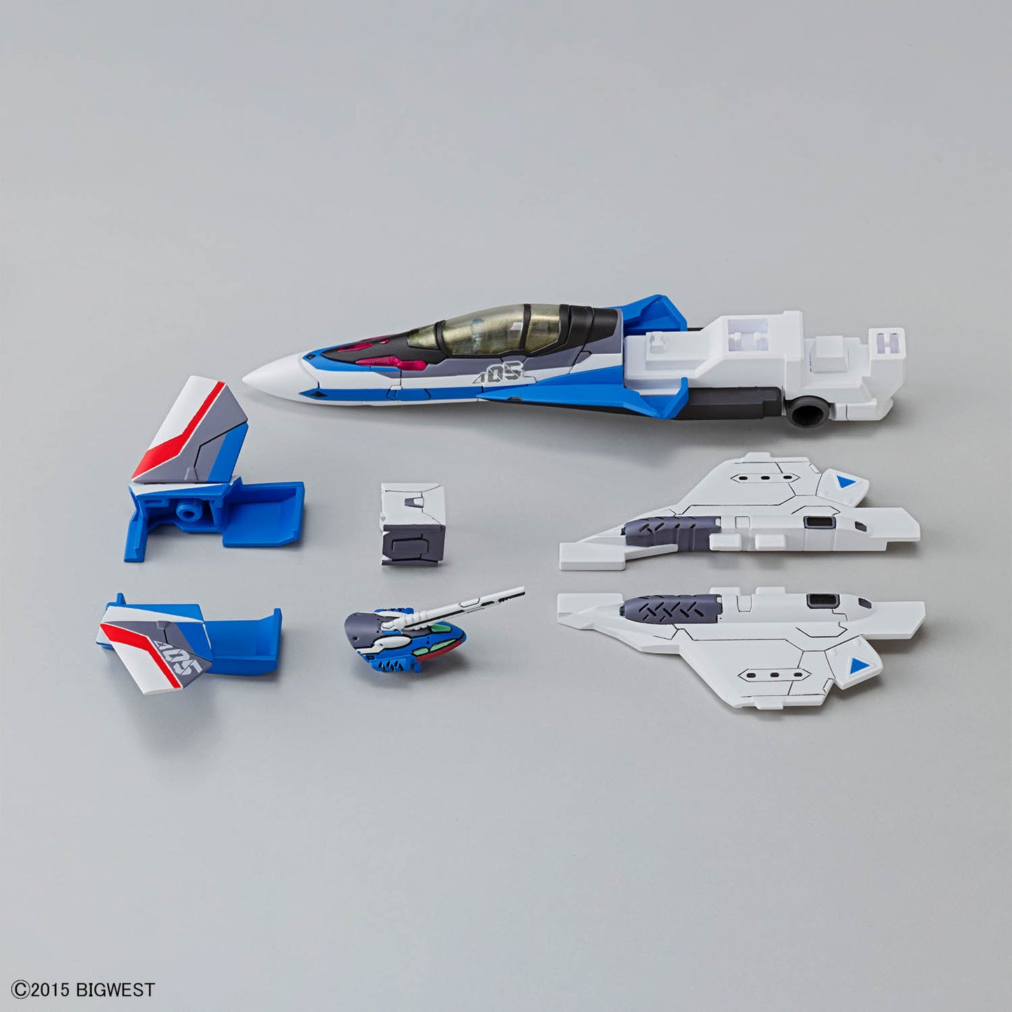 BANDAI HOBBY HG 1/100 VF-31J SIEGFRIED(HAYATE IMMELMANN USE) Deluxe Set
