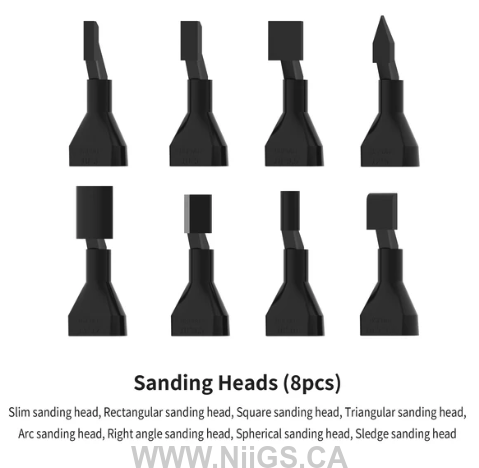 DSPIAE RA-10 Sanding Head For Reciprocating Sander