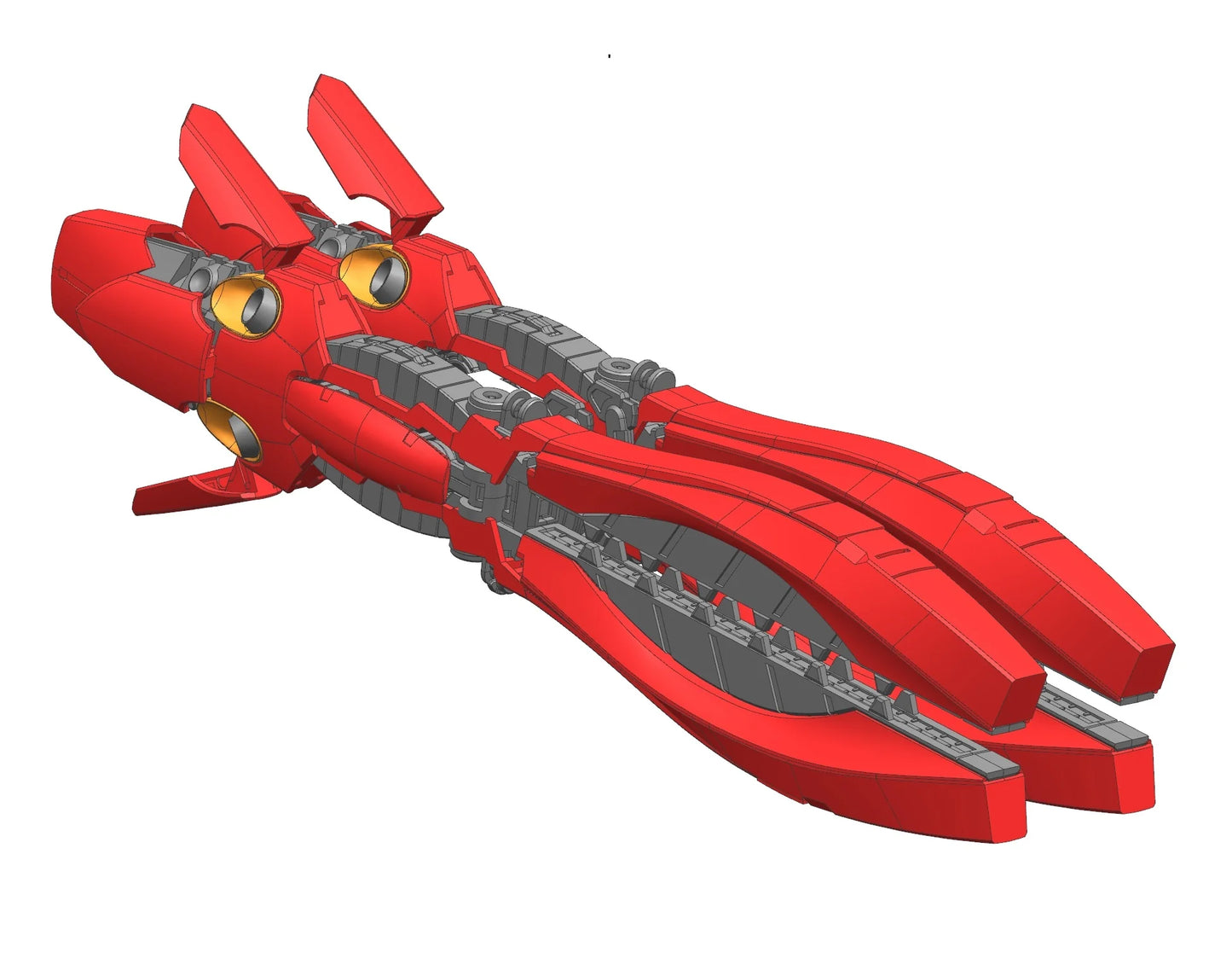 EW RG 1/144 Double Horn Funnel for MSN-04FF Sazabi