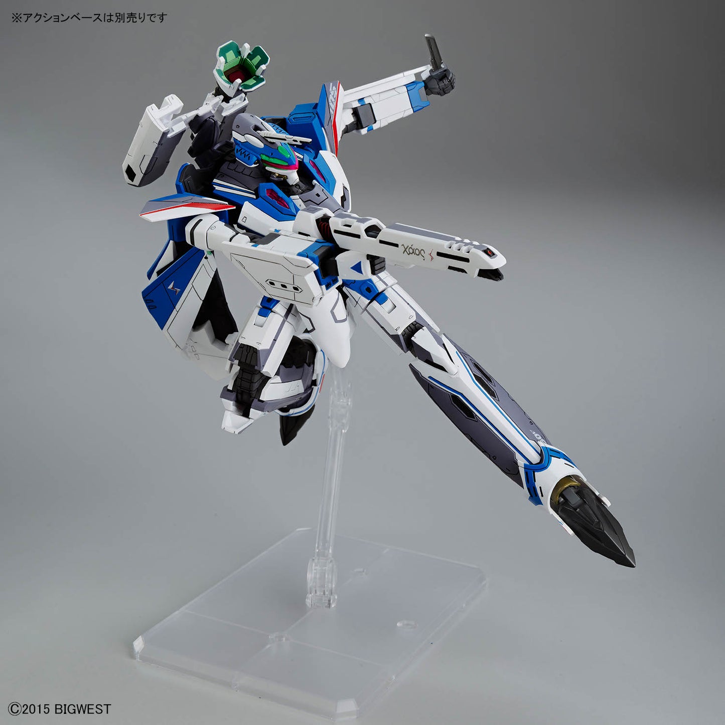 BANDAI HOBBY HG 1/100 VF-31J SIEGFRIED (HAYATE IMMELMANN USE)