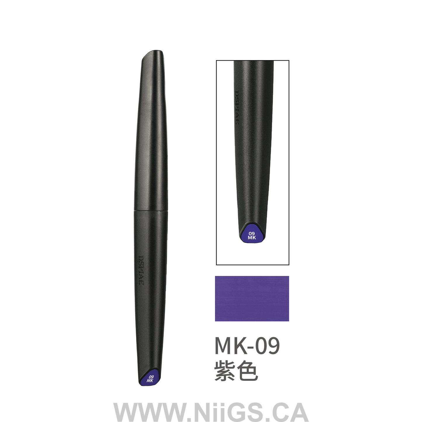 Dspiae Marker Pen Soft Tipped Water-Based Marker