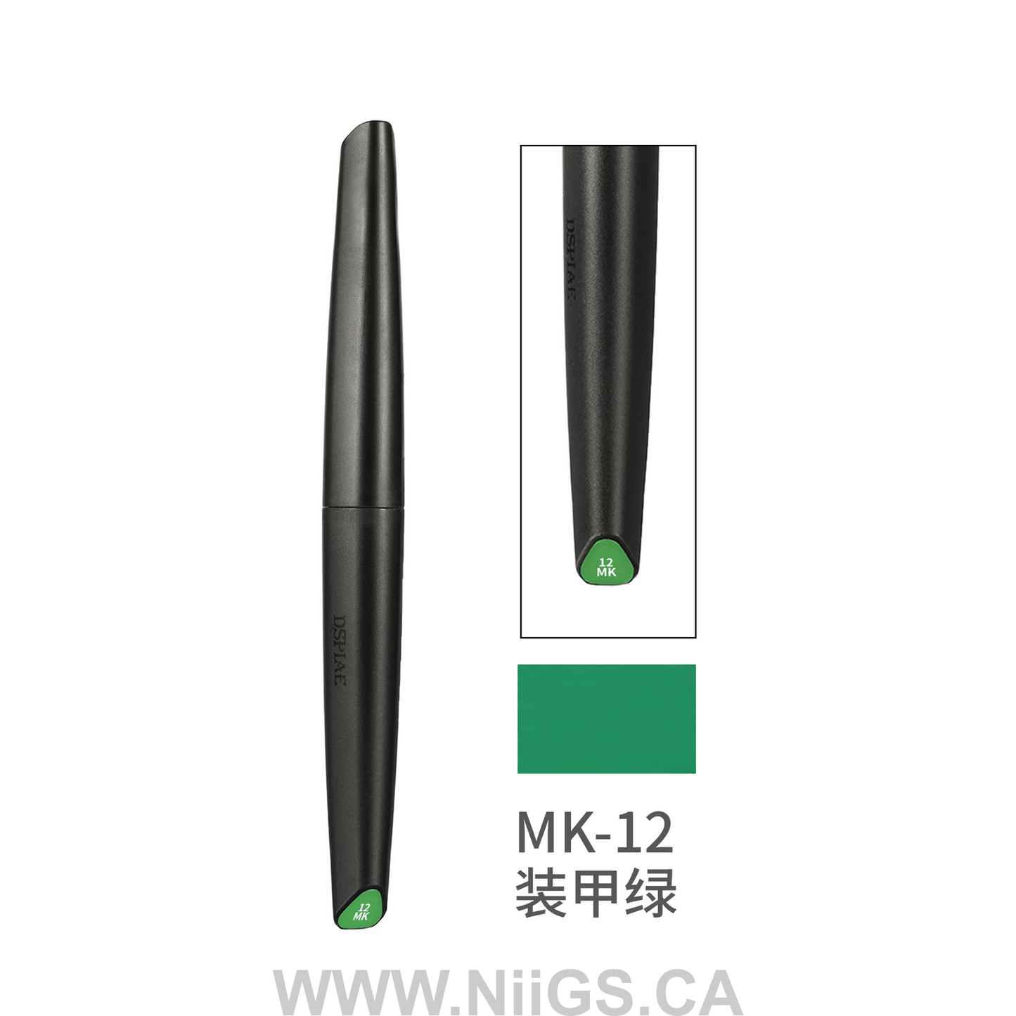 Dspiae Marker Pen Soft Tipped Water-Based Marker