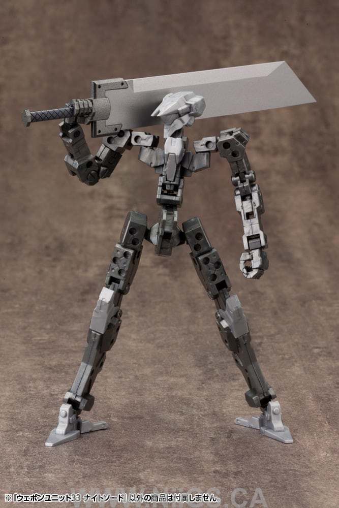 KOTOBUKIYA WEAPON UNIT33 KNIGHT SWORD
