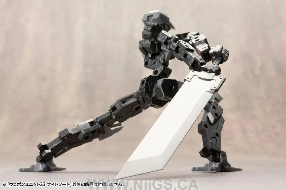 KOTOBUKIYA WEAPON UNIT33 KNIGHT SWORD