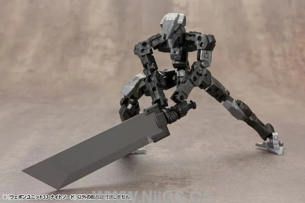 KOTOBUKIYA WEAPON UNIT33 KNIGHT SWORD