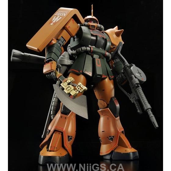LIMITED Premium Bandai MG 1/100 MS-06FS ZAKU II (GARMA ZABI USE)