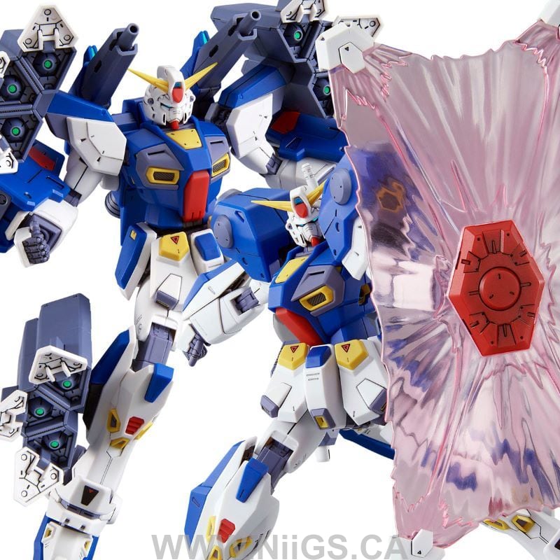 LIMITED Premium Bandai MG 1/100 MISSION PACK B-TYPE & K-TYPE for GUNDAM F90