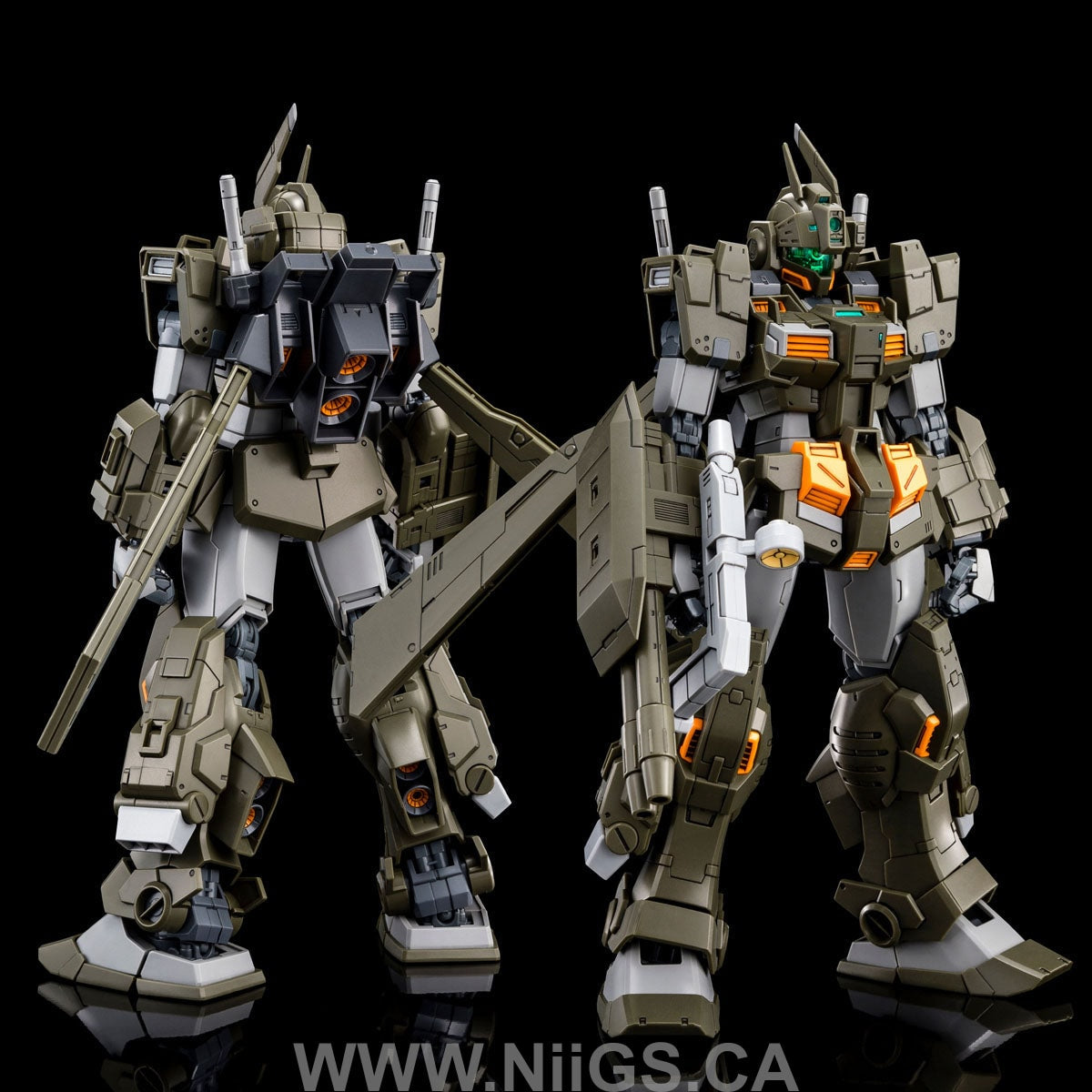 LIMITED Premium Bandai MG 1/100 GUNDAM STORMBRINGER F.A. / GM TURBULENCE
