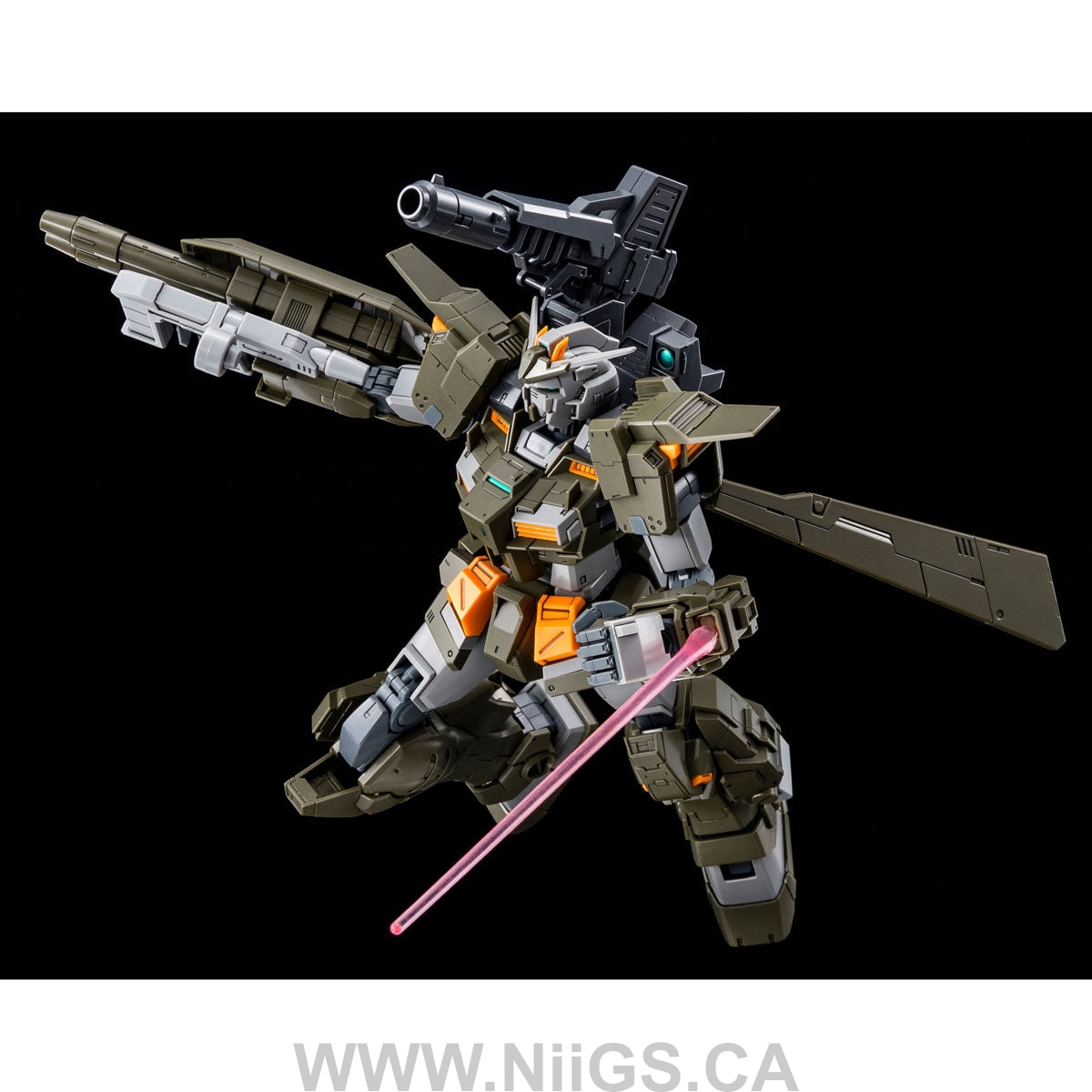 LIMITED Premium Bandai MG 1/100 GUNDAM STORMBRINGER F.A. / GM TURBULENCE