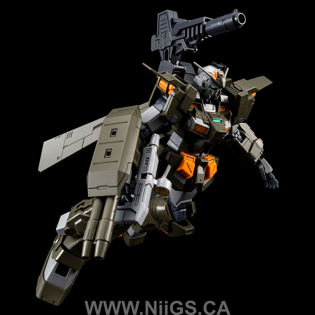 LIMITED Premium Bandai MG 1/100 GUNDAM STORMBRINGER F.A. / GM TURBULENCE