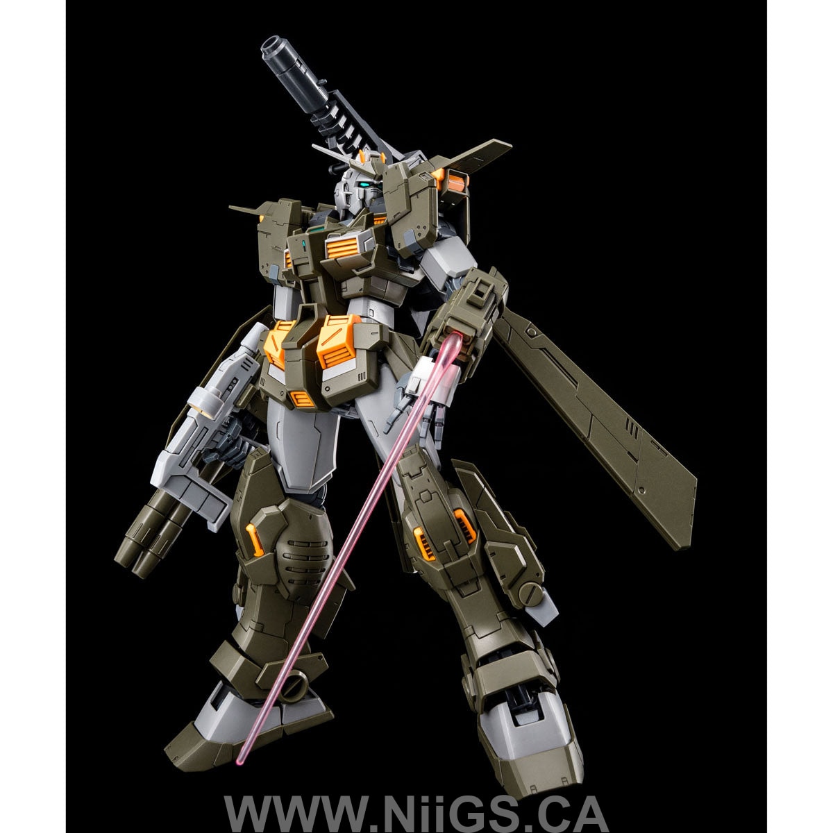 LIMITED Premium Bandai MG 1/100 GUNDAM STORMBRINGER F.A. / GM TURBULENCE
