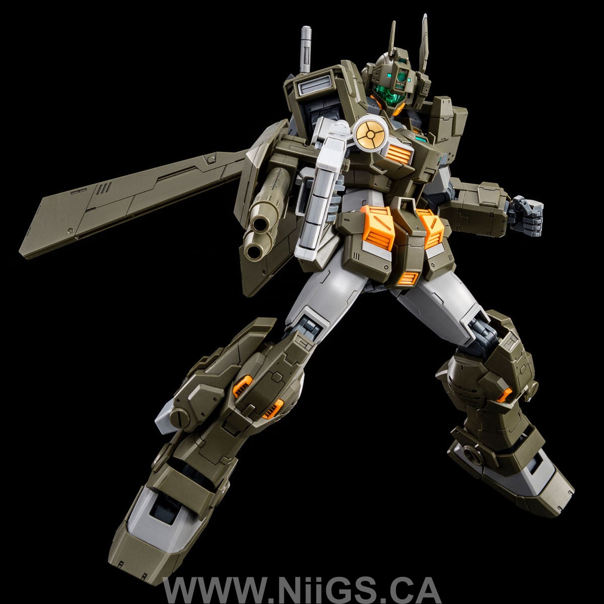 LIMITED Premium Bandai MG 1/100 GUNDAM STORMBRINGER F.A. / GM TURBULENCE
