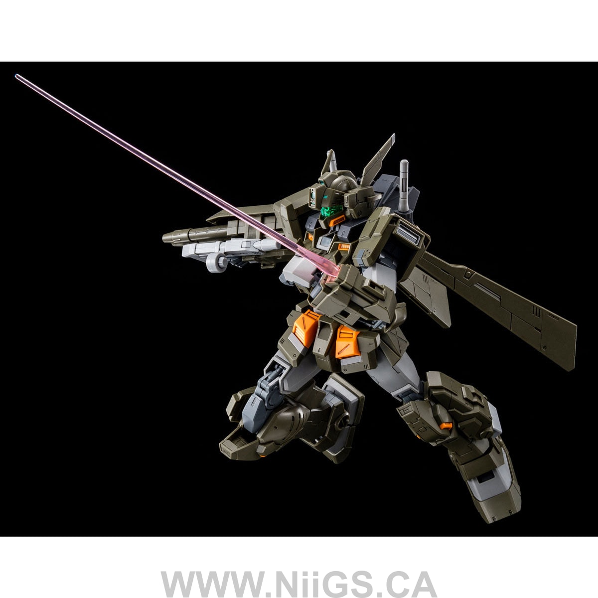 LIMITED Premium Bandai MG 1/100 GUNDAM STORMBRINGER F.A. / GM TURBULENCE