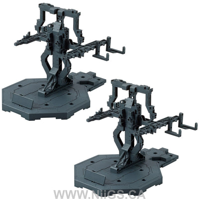 LIMITED Premium Bandai MG 1/100 MISSION PACK HANGAR for GUNDAM F90 TWIN SET