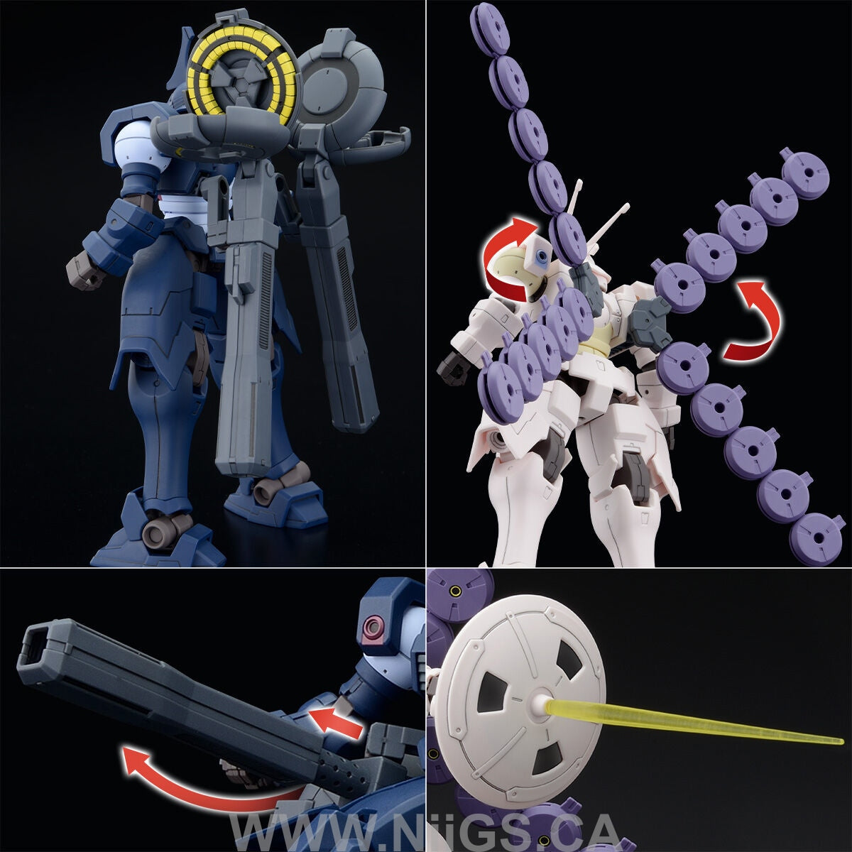 LIMITED Premium Bandai HG 1/144 VAYEATE SUIVANT & MERCURIUS SUIVANT set