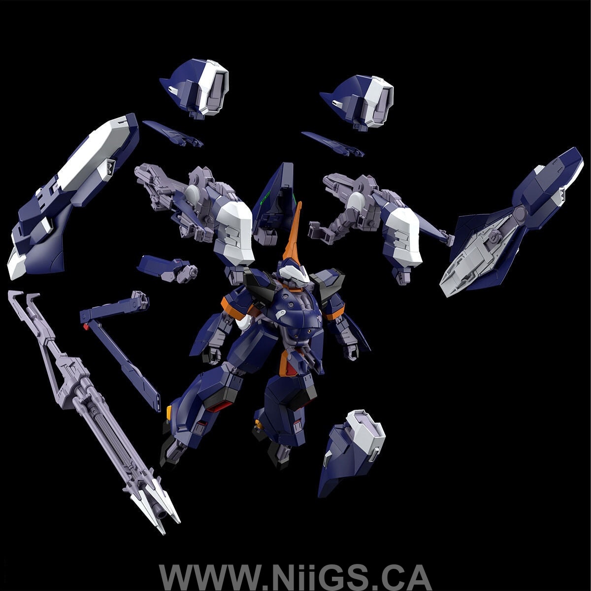 LIMITED Premium Bandai HG 1/144 AQUA-HAMBRABI Ⅱ TITANS (A.O.Z RE-BOOT Ver.)