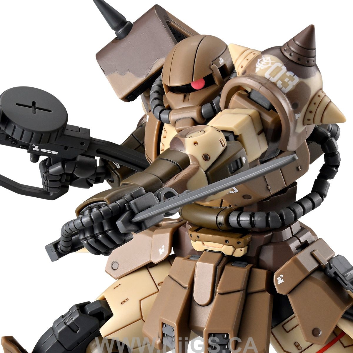 LIMITED Premium Bandai HG 1/144 ZAKU HIGH MOBILITY SURFACE TYPE (SANGHO)