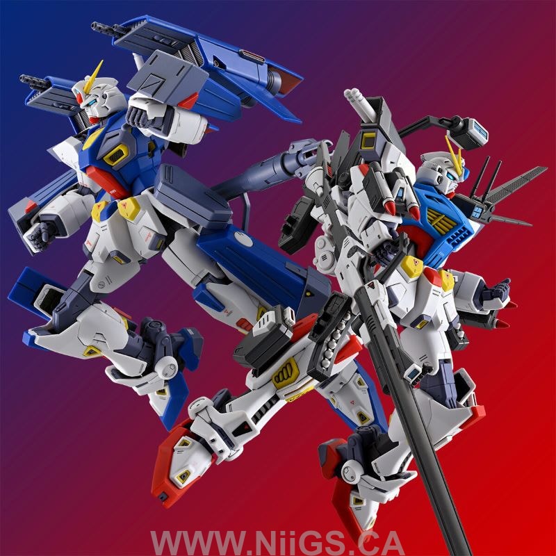 LIMITED Premium Bandai MG 1/100 MISSION PACK A-TYPE & L-TYPE for GUNDAM F90