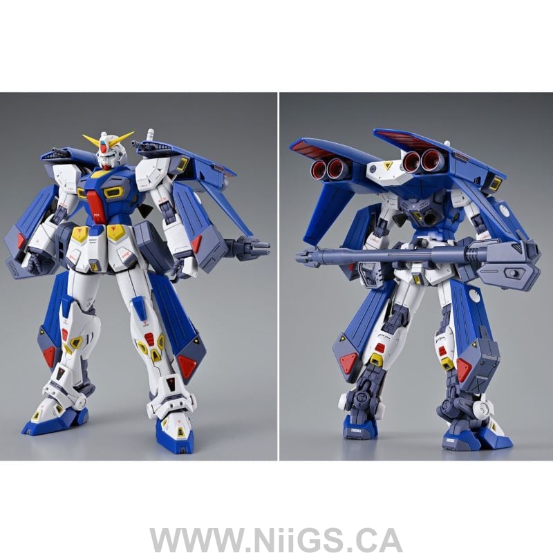 LIMITED Premium Bandai MG 1/100 MISSION PACK A-TYPE & L-TYPE for GUNDAM F90