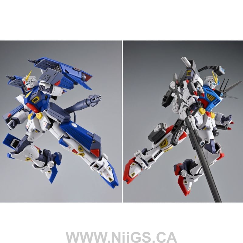 LIMITED Premium Bandai MG 1/100 MISSION PACK A-TYPE & L-TYPE for GUNDAM F90