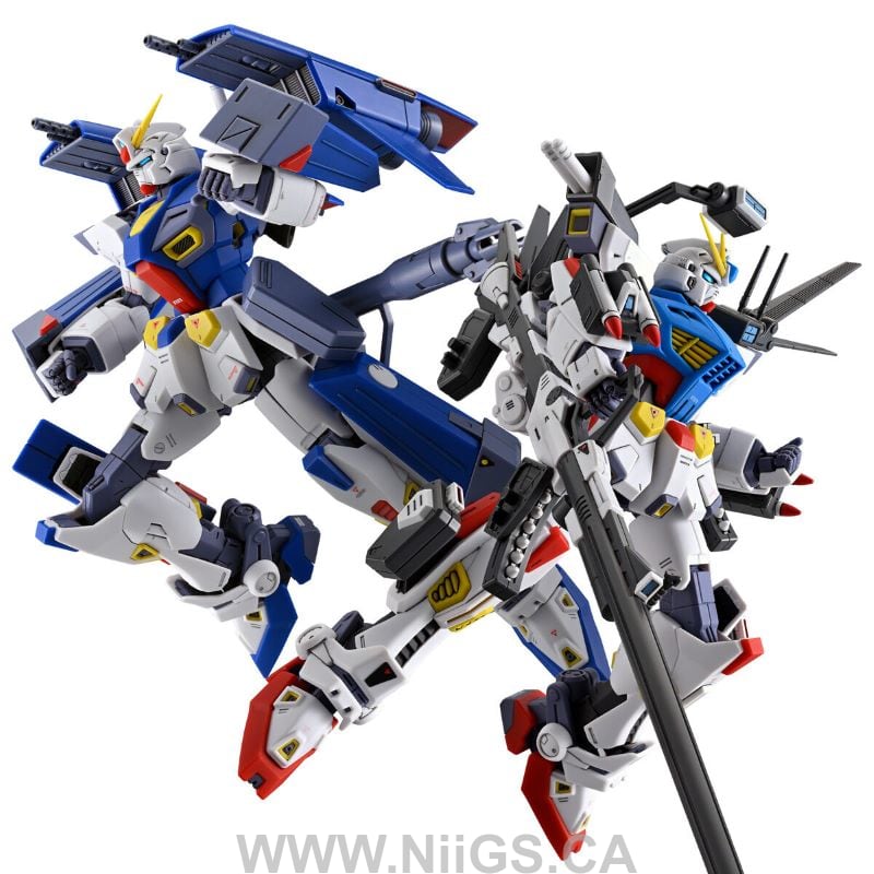 LIMITED Premium Bandai MG 1/100 MISSION PACK A-TYPE & L-TYPE for GUNDAM F90