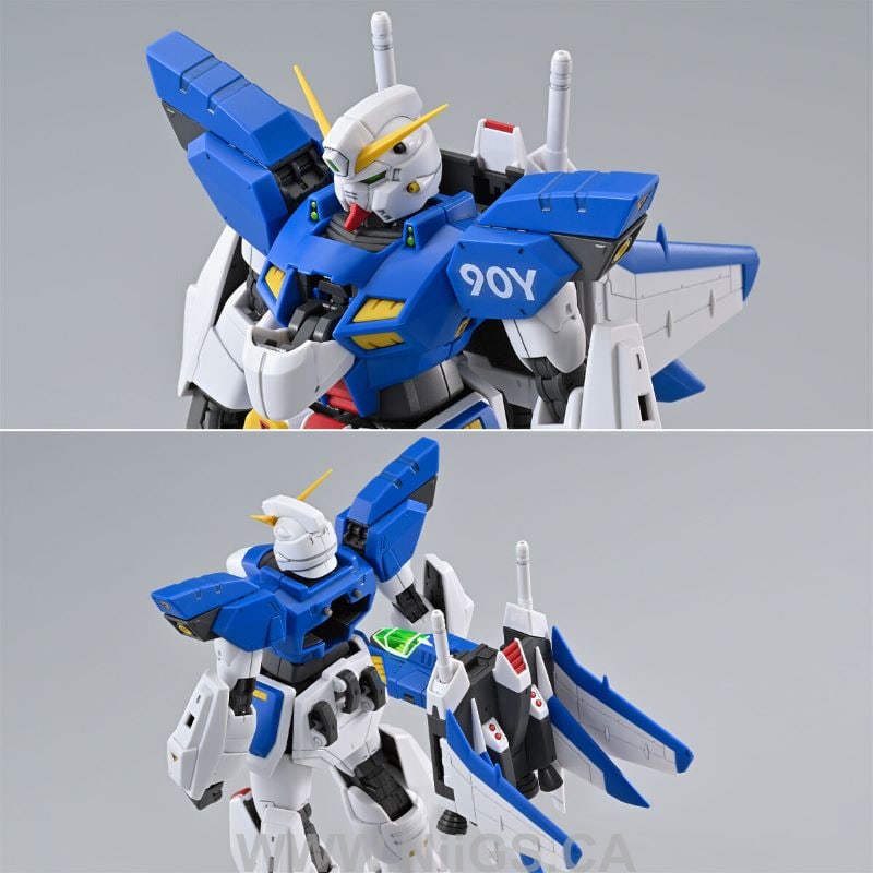 LIMITED Premium Bandai MG 1/100 F90ⅢY CLUSTER GUNDAM