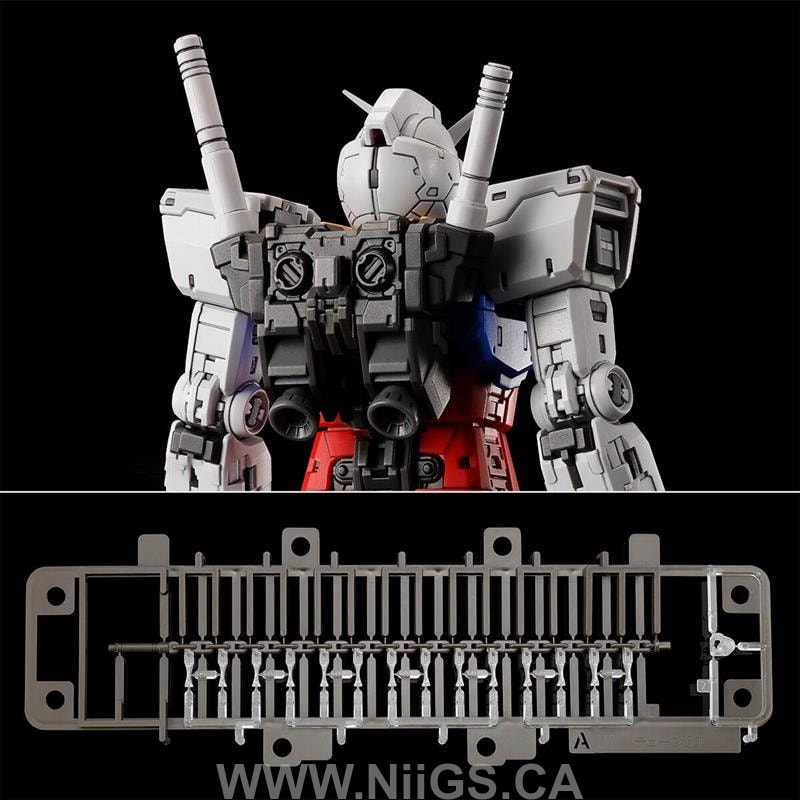 LIMITED Premium Bandai RG 1/144 WEAPON SET for RX-78-2 GUNDAM Ver.2.0