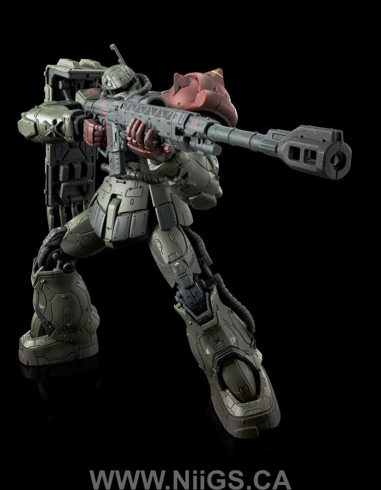 LIMITED Premium Bandai HG 1/144 ZAKU Ⅱ F TYPE CHUBS & KALE + ZAKUⅡ (UNIDENTIFIED TYPE) SOLARI CUSTOM PARTS SET  (RFV)