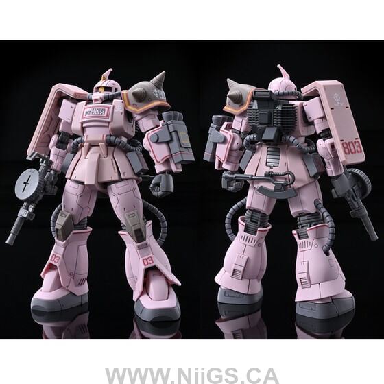 LIMITED Premium Bandai HG 1/144 ZAKU DESERT TYPE PINK PANTHER FORCES