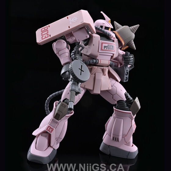LIMITED Premium Bandai HG 1/144 ZAKU DESERT TYPE PINK PANTHER FORCES
