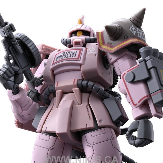 LIMITED Premium Bandai HG 1/144 ZAKU DESERT TYPE PINK PANTHER FORCES