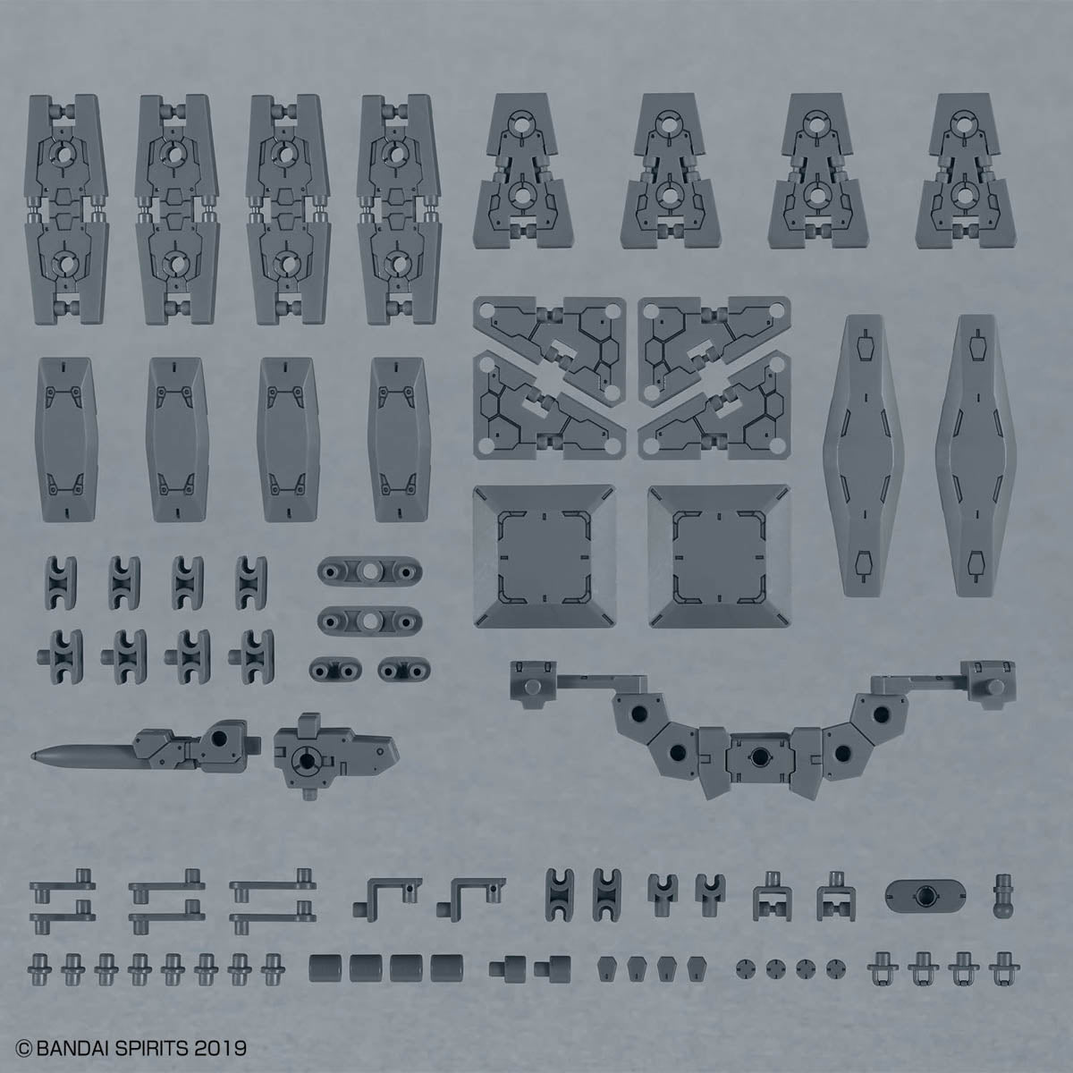 BANDAI HOBBY 30MM 1/144 OPTION PARTS SET 19 (MULTI SHIELD)