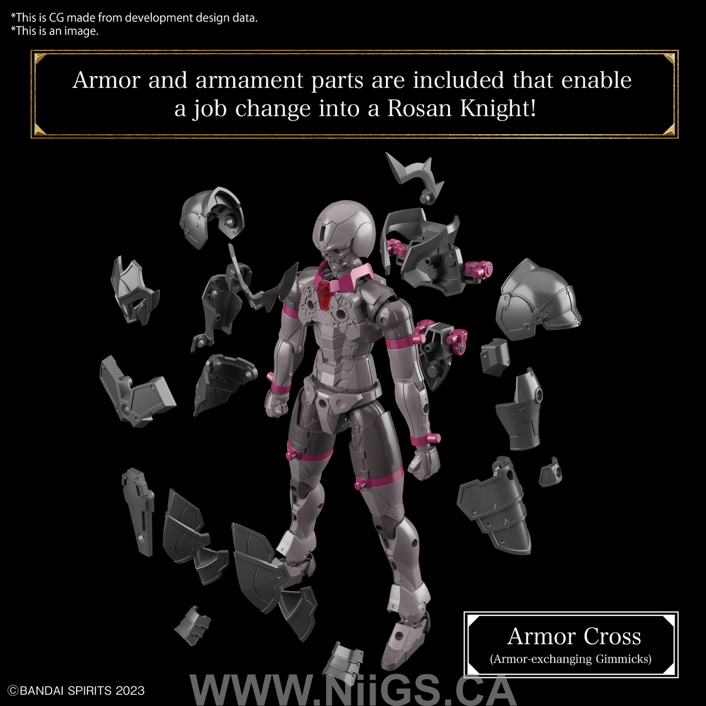 BANDAI Hobby 30MF ROSAN KNIGHT