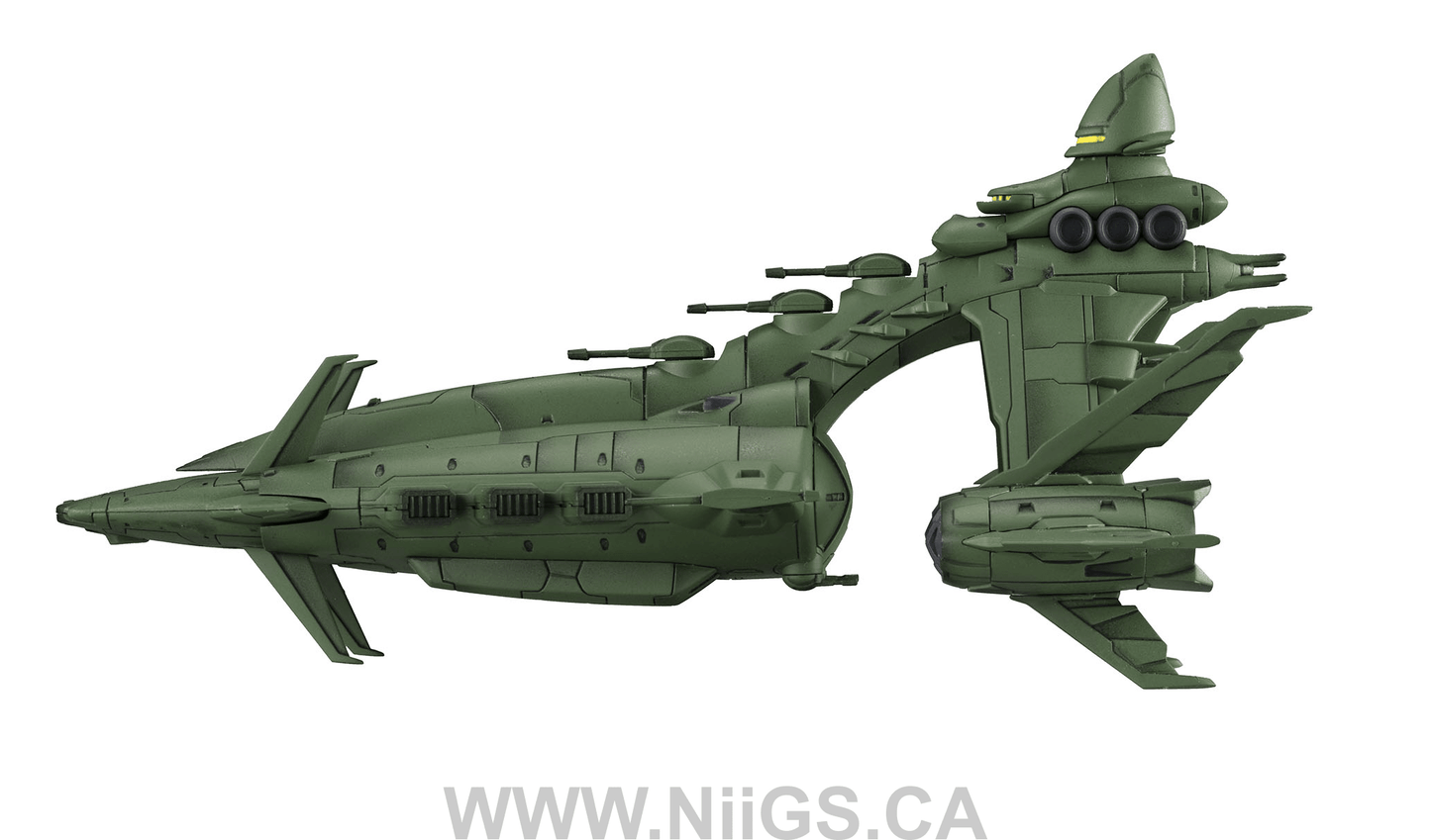 MegaHouse Cosmo Fleet Special MOBILE SUIT GUNDAM THE ORIGIN Musai kai-class Valkyrie Re.