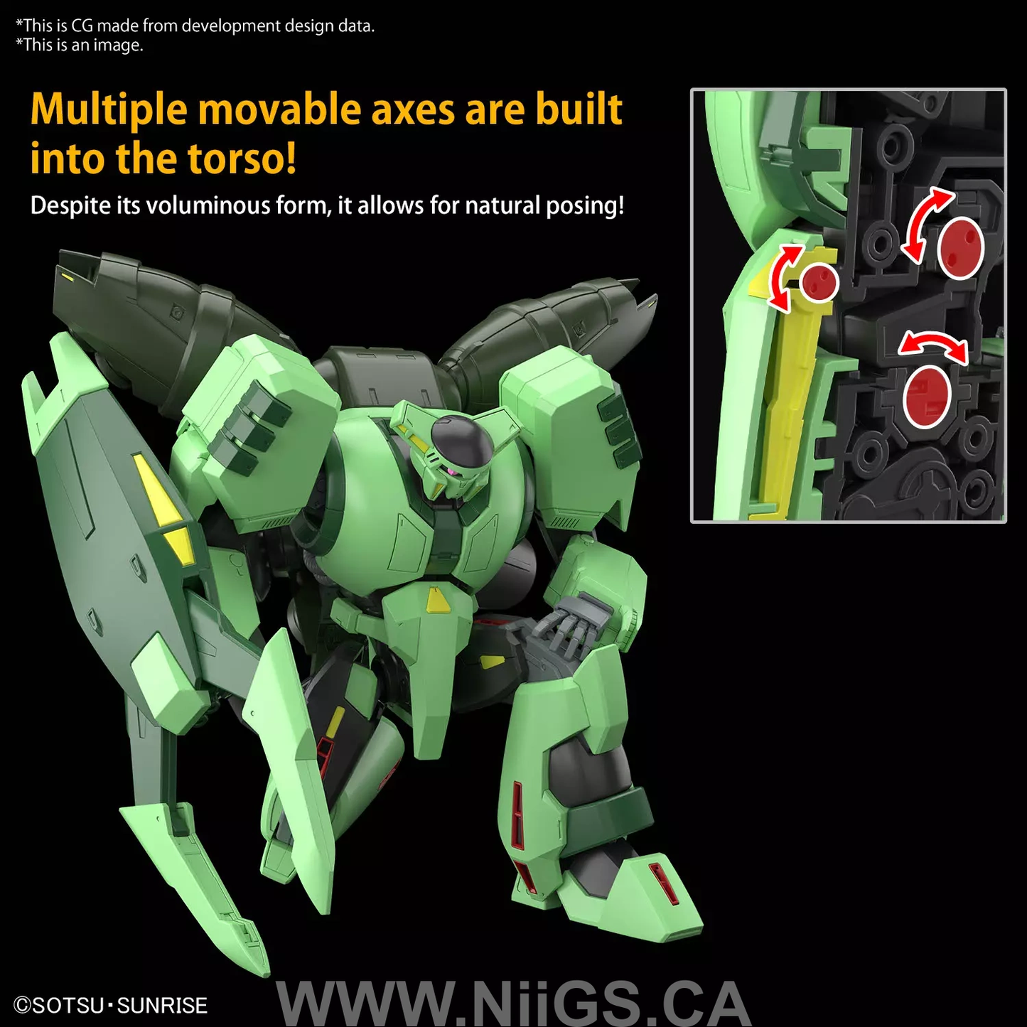 BANDAI Hobby HG 1/144 BOLINOAK-SAMMAHN