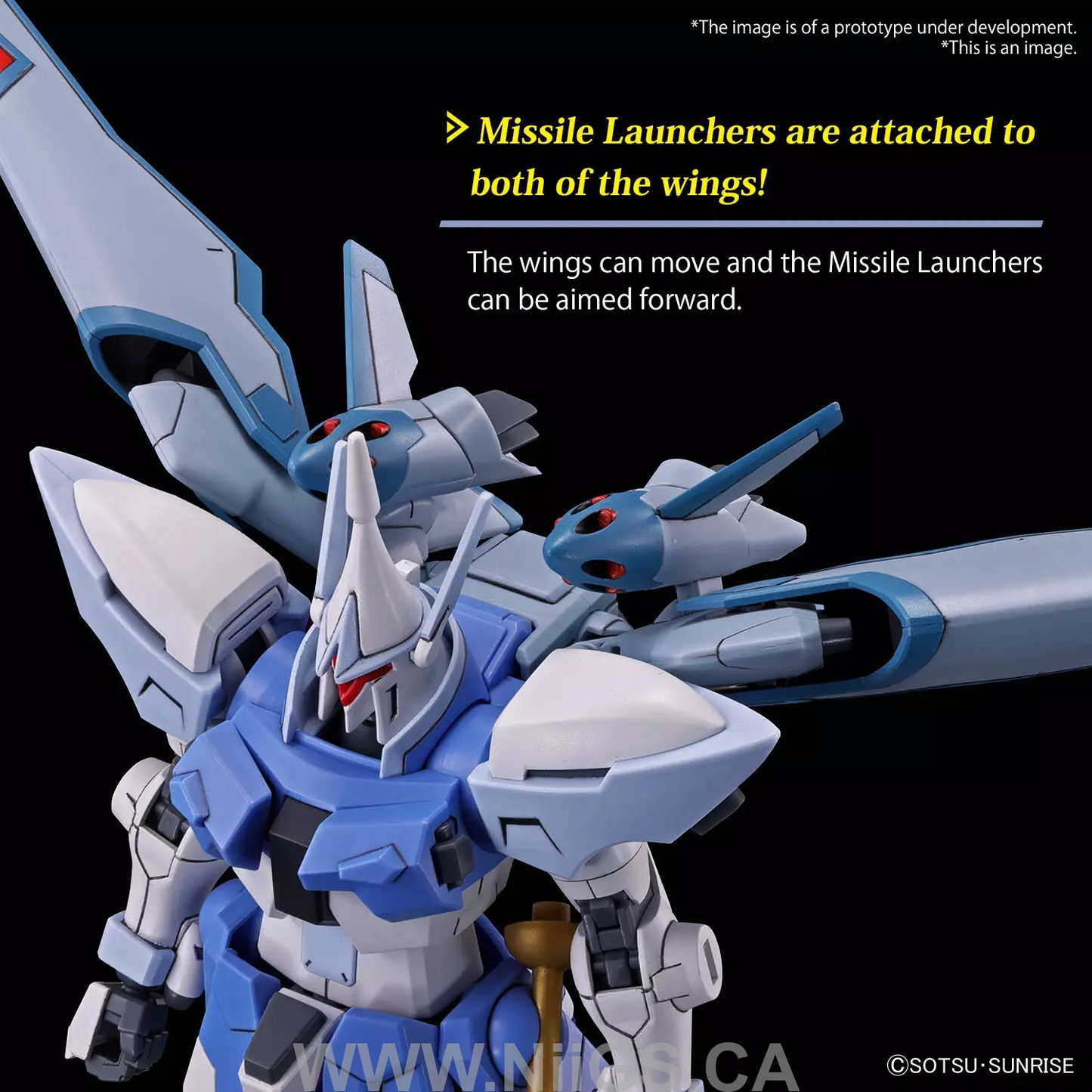 BANDAI Hobby HG 1/144 GYAN Strom (AGNES GIEBENRATH CUSTOM)