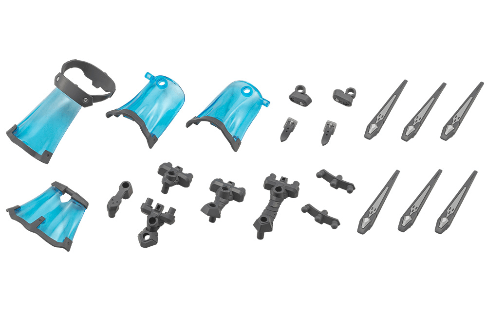 KOTOBUKIYA MECHA SUPPLY28 MISSION CLOAK GRAY Ver.