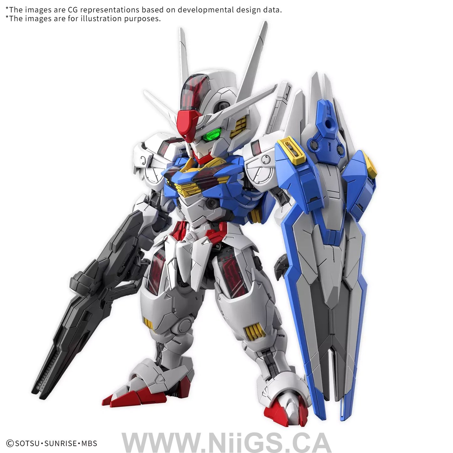 BANDAI HOBBY MGSD GUNDAM AERIAL