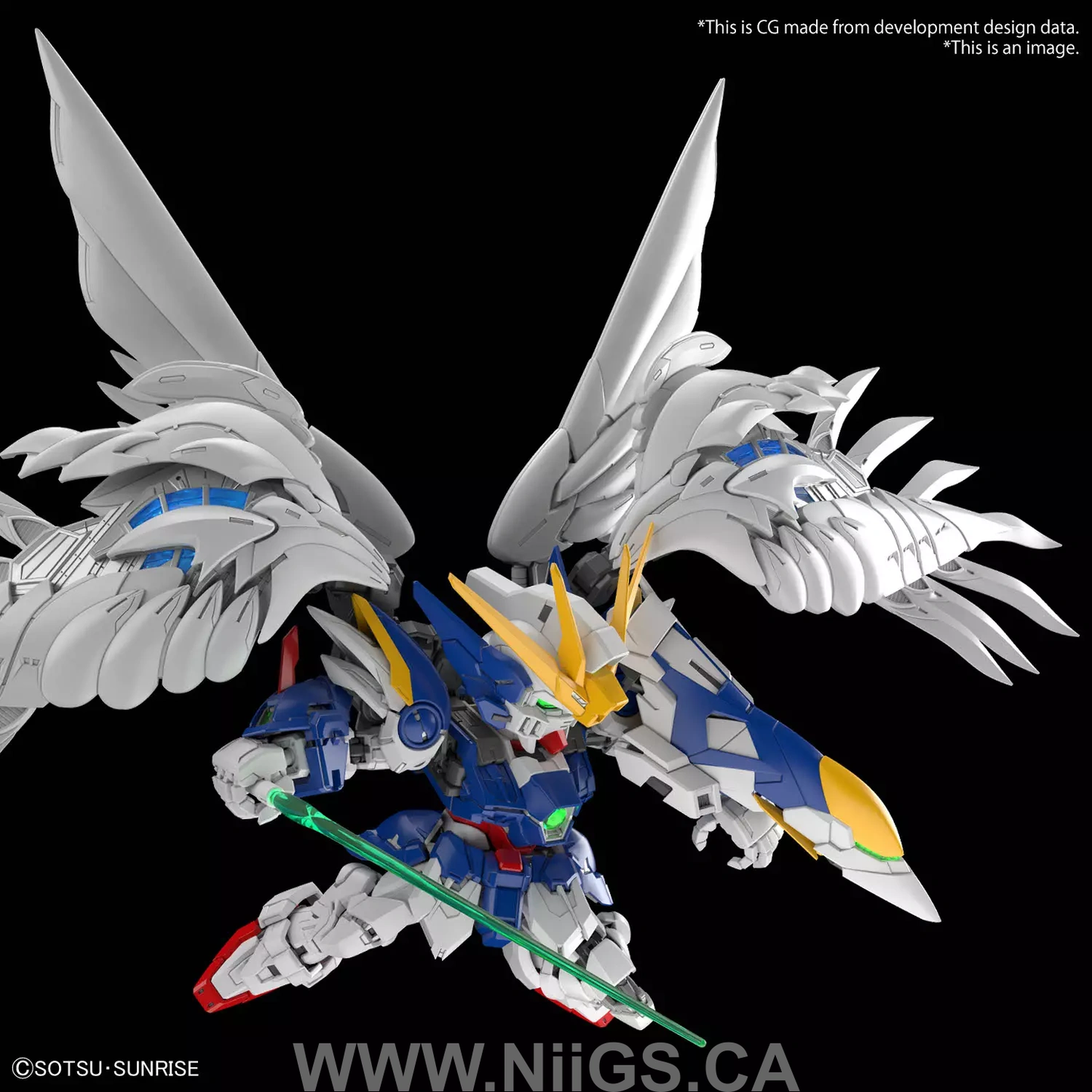 BANDAI Hobby MGSD WING GUNDAM ZERO EW