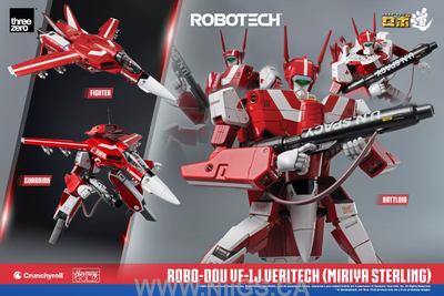 threezero ROBO-DOU ROBOTECH VF-1J Veritech (Miriya Sterling)