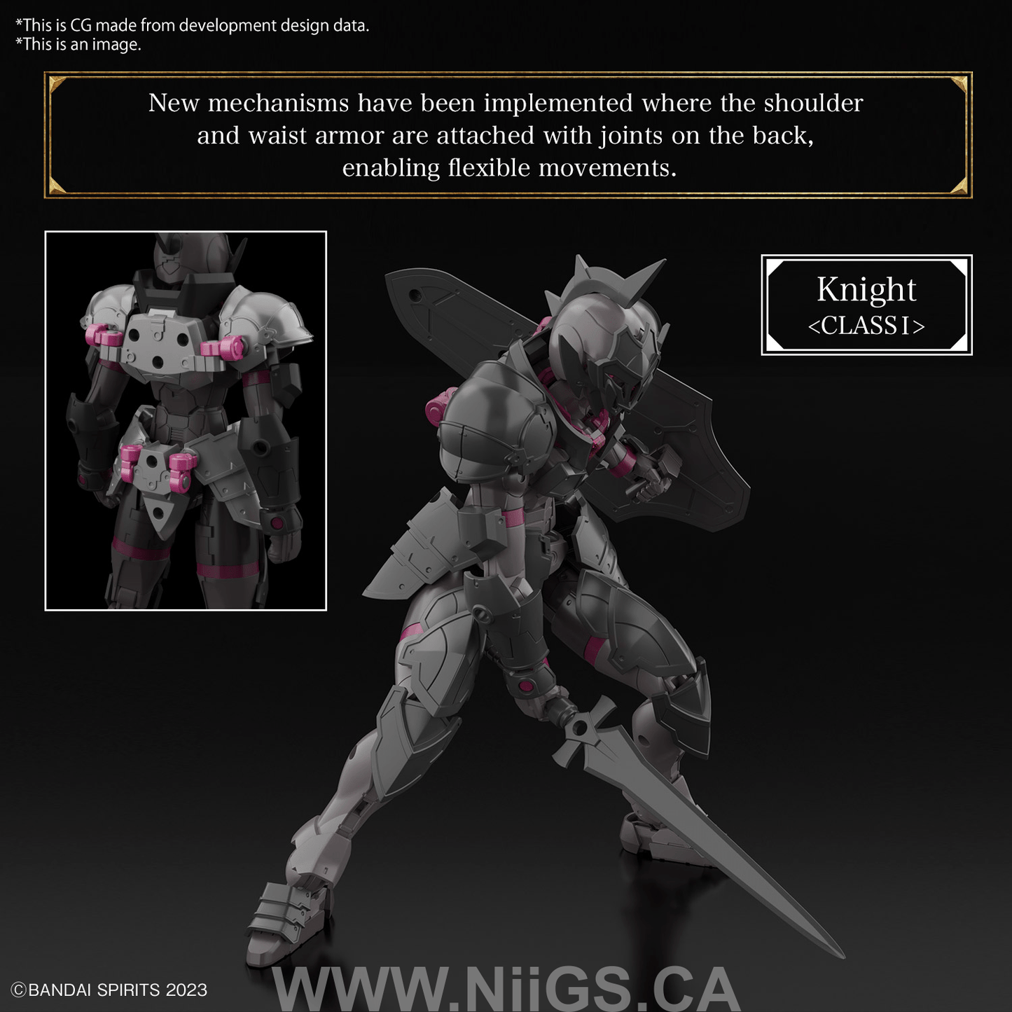 BANDAI Hobby 30MF ROSAN KNIGHT