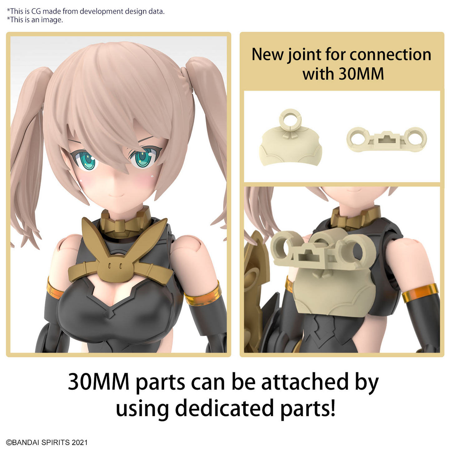 BANDAI 30MS SIS-Tc20g TUKIRNA-DIEARTH(INNOCENTE FORM)