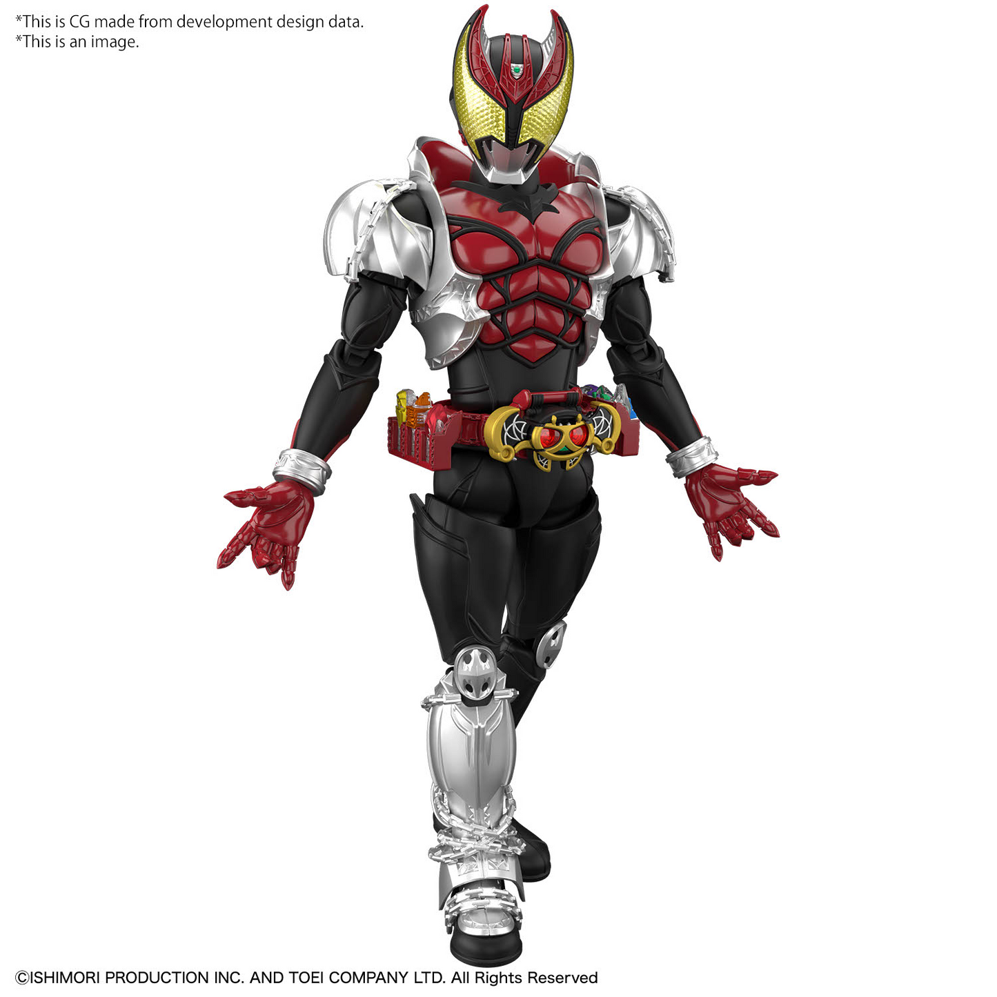 BANDAI Hobby Figure-rise Standard MASKED RIDER KIVA KIVA FORM